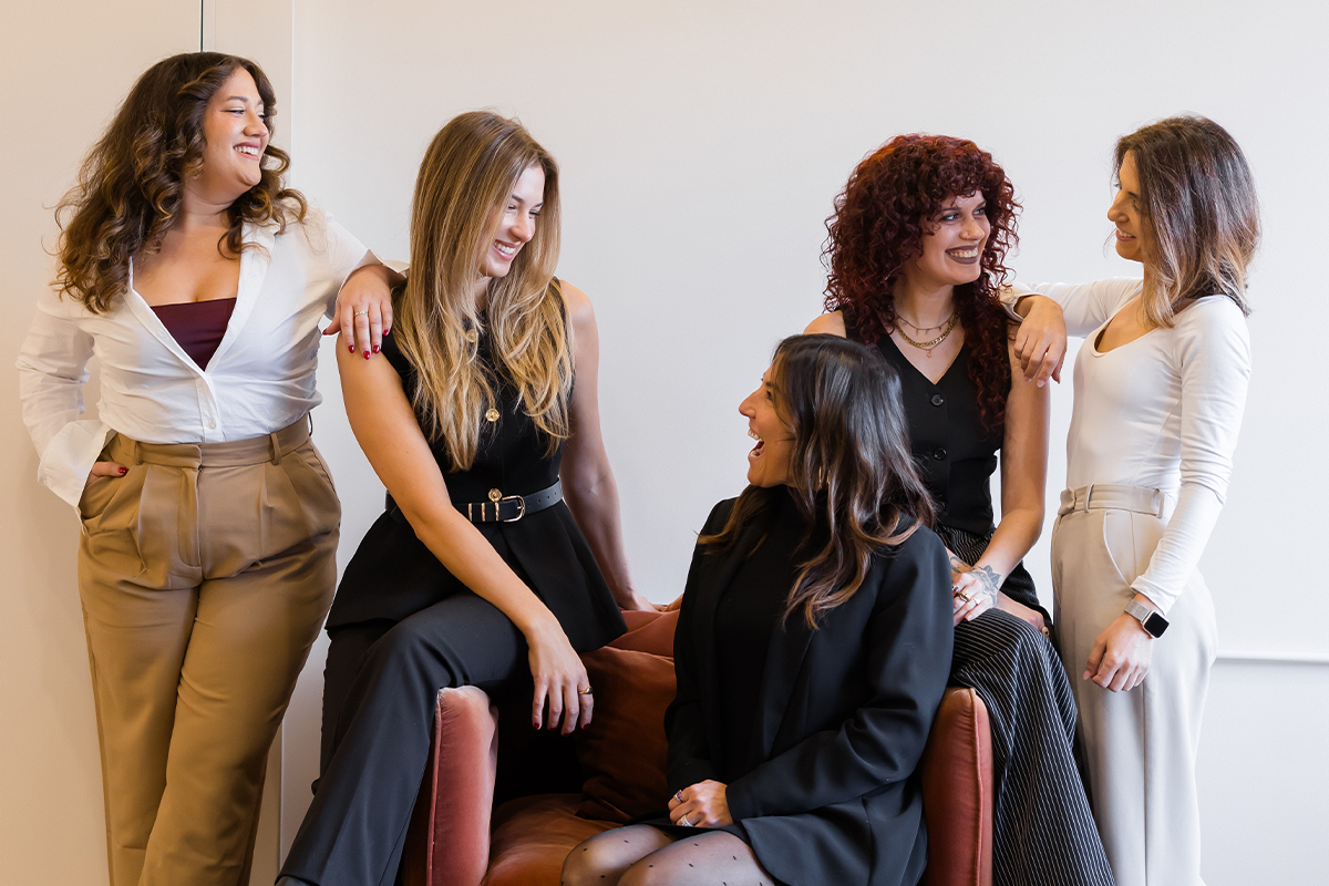 Inside view of salon 